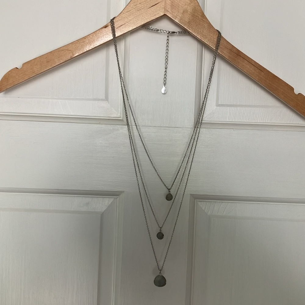 Ann Taylor Loft 3-Tier Necklace